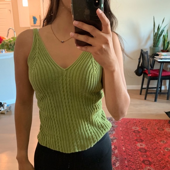 Vintage Tops - Vintage Knit Tank Vintage Tops - Vintage Knit Tank